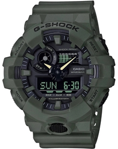 Часы G-Shock GA700 с аналоговым циферблатом, Green Casio
