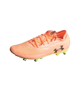 Футбольные бутсы FG унисекс розово-зеленые, цвет Pink Green Under armour