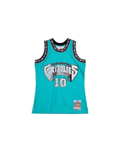 Баскетбольная майка мужская синяя Mitchell ness