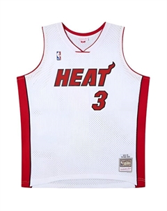 Майка баскетбольная Mitchell & Ness унисекс, бело-красная Mitchell ness