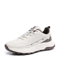 Мужские повседневные кроссовки для активного отдыха Flyknit дышащие легкие утепленные низкие походные туфли песочные, цвет Sand Red dragonfly