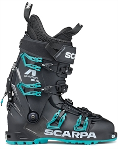 Женские горнолыжные ботинки 4-Quattro SL, Black/Lagoon Scarpa