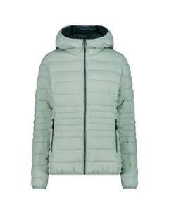 Женская пуховая куртка с фиксированным капюшоном 35k4076 - куртка из синтетического волокна, Jade Cmp