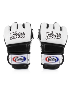 Перчатки Super Sparring Gloves, белый/черный Fairtex