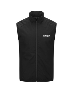 Женский терможилет для бега, двусторонний - жилет для бега, черный Cep