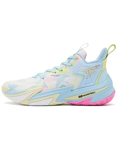 Броукен Шэдоу 5 баскетбольные кроссовки мужские низкие розовые, цвет Pink Qiaodan