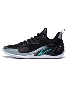 Wade 808 3 баскетбольные кроссовки мужские низкие черные, цвет Black Li-ning
