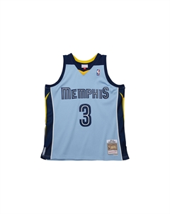 Футболка баскетбольная Mitchell & Ness SW Fan Edition Iverson 09-10 Memphis Grizzlies Iverson 3 Размер Мужская Синяя Mitchell ness