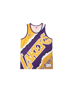 Майка баскетбольная Mitchell & Ness Unisex фиолетовая золотая Mitchell ness
