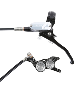 Гидравлический дисковый тормоз и набор рычагов Tech 4 V4, Silver Hope