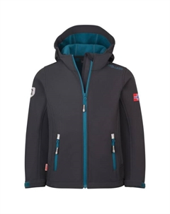 Детская куртка троллфьорд - куртка софтшелл, мультиколор Trollkids