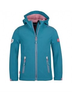 Куртка Girl'S троллфьорд - куртка софтшелл, мультиколор Trollkids