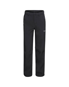 Детские брюки Fourwinds - брюки из софтшелла, черный Jack wolfskin