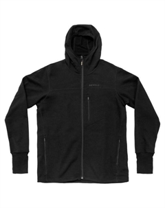 Куртка с капюшоном Explorer из мериносовой шерсти - куртка из мериноса, черный Devold