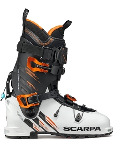 Maestrale RS Альпийские горные лыжи - Мужские - 2024/2025, White/Black/Orange Scarpa