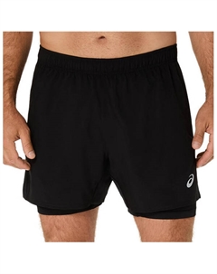Короткие шорты для бега Core 2-n-1 5'', мультиколор Asics