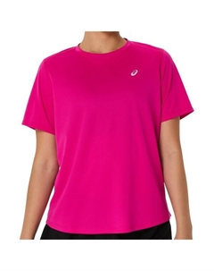 Женская футболка-топ из джерси - беговая майка, розовый Asics
