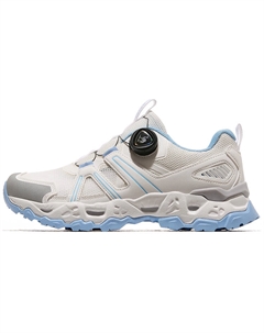 Низкие треккинговые туфли женские белый/голубой, цвет White/Light Blue Camel