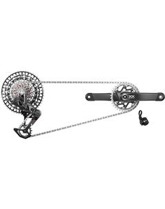 XX SL T-Type Eagle Transmission AXS Групсет - 175 мм Шатуны, Black Sram