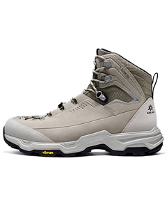 Женские треккинговые ботинки N53-2 FLT MID водонепроницаемые дышащие утепленные высокие светло-серые, цвет Light Gray Kailas
