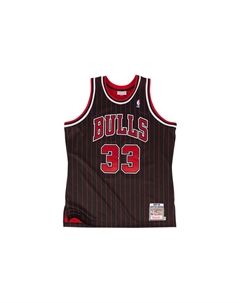 Майка Mitchell & Ness Bulls 1996 Скотти Пиппен, черная Mitchell ness