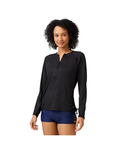 Солнцезащитная кофта с молнией на четверть, Black Free country