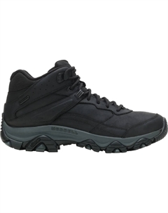 Мужские водонепроницаемые треккинговые ботинки Moab Adventure 3 Mid, Black Merrell