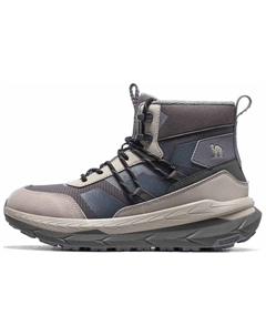 Антискользящие износостойкие полувысокие треккинговые ботинки мужские - шиферно-серые, цвет Slate Gray Camel