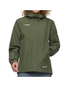 Женская легкая куртка-дождевик Treeline с капюшоном и защитой от влаги, Dark Marsh Mammut®