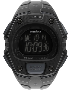 Железный человек Классик 30 Большие часы, Black/Negative Timex