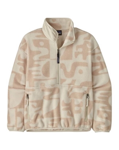 Женская флисовая куртка синхронизированная сумчатая, белый Patagonia