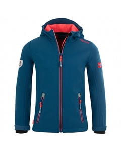 Куртка Girl'S троллфьорд - куртка софтшелл, мультиколор Trollkids