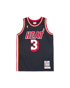 Майка баскетбольная Mitchell & Ness 2013/14 Dwyane Wade Miami Heat Swingman, черная Mitchell ness