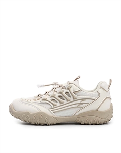 Женские сине-бежевые лёгкие низкие трекинговые ботинки для поддержки баланса, цвет Beige Feiyue.®