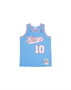 Футболка баскетбольная Mitchell & Ness SW Fan Edition 04 05 Sacramento Kings, Биби Размер 10 Унисекс Синий Mitchell ness