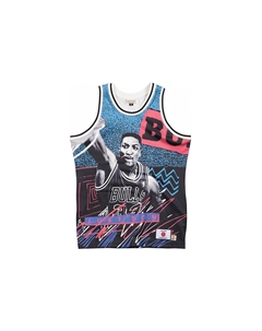 Just Don X Баскетбольная майка мужская черная Mitchell ness