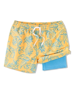 Классические плавки с подкладкой для детей, Floral Explorers Chubbies