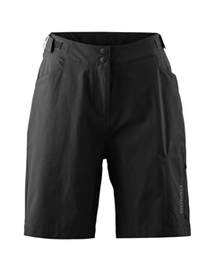 Женские шорты для активного отдыха - велосипедные шорты, черный Gonso