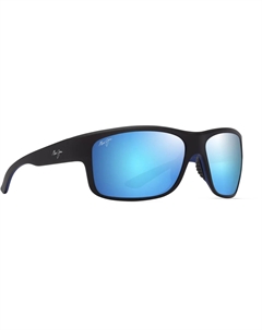 Солнцезащитные очки Southern Cross с поляризацией, Matte Black/Blue Maui jim