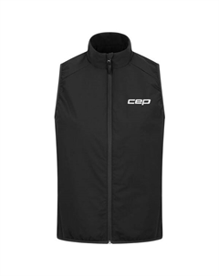 Теплоизолирующий жилет Core Run, двусторонний - жилет для бега, черный Cep