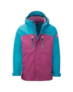 Куртка Girl'S Bryggen 3in1 - двойная куртка, мультиколор Trollkids