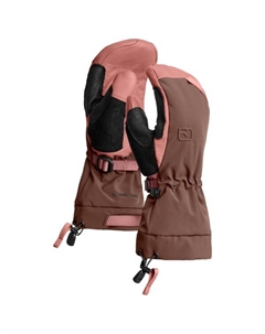 Женские варежки для фрирайда из мериносовой шерсти, Dusk Rose Ortovox