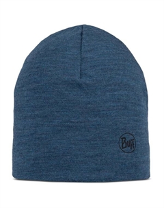 Шапка из мериносовой шерсти средней плотности, синий Buff