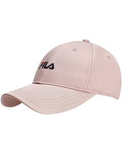 Хлопковая бейсболка унисекс, розовая Fila