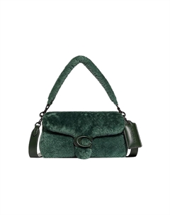 КОАЧ Женская Зеленая Сумка Через Плечо Портативная Сумка-Кроссбоди Из Овчины Coach