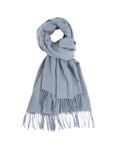 Шарф вязаный унисекс, ледяной хрустальный синий Camel