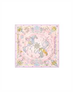 Звёздный Хор Шёлковые Шарфы Женские Розовый HERMES Hermès