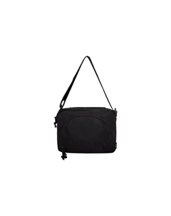 Сумка через плечо из холста унисекс черного цвета Converse