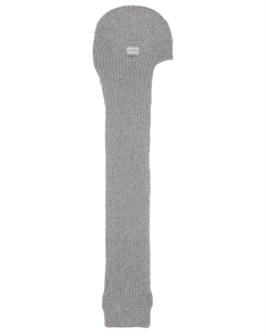 Шапка со шарфом, Grey Miu miu