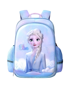 Детский рюкзак из полиэстера серии Frozen разноцветный, Ice Snow Rainbow Blue [Wind-Operated Storage] Disney